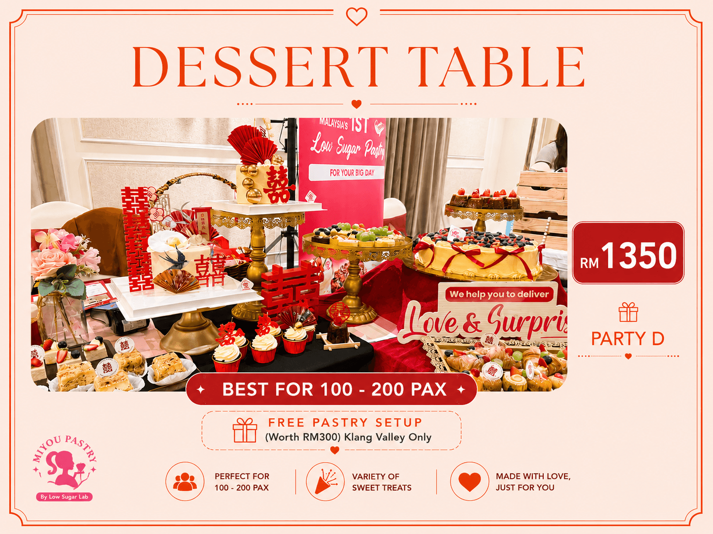Dessert Table Party Package D