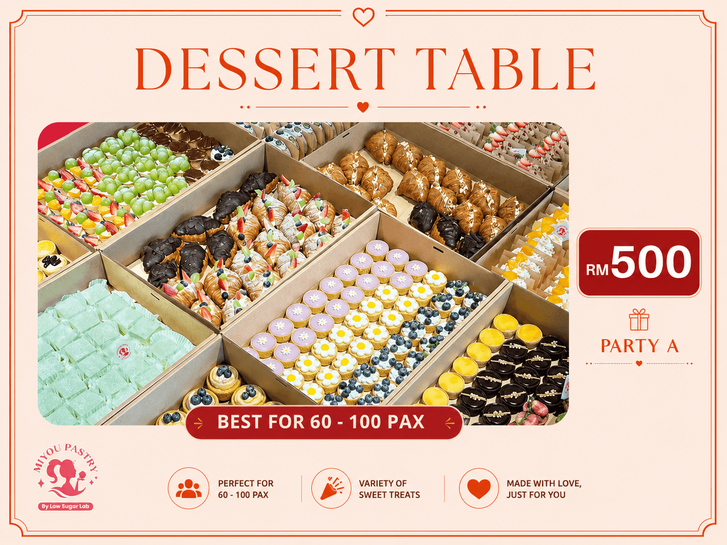 Dessert Table Party Package A