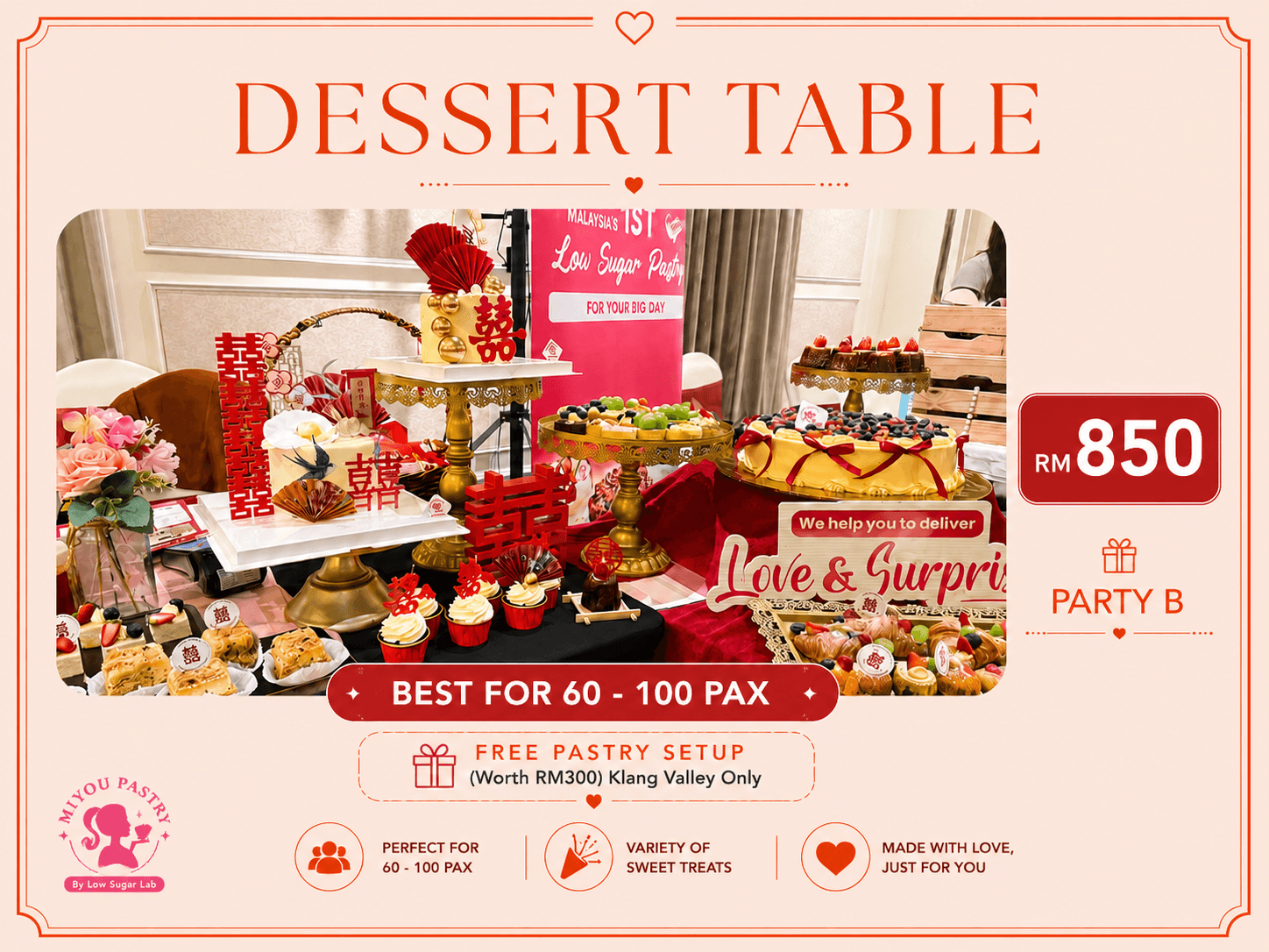 Dessert Table Party Package B