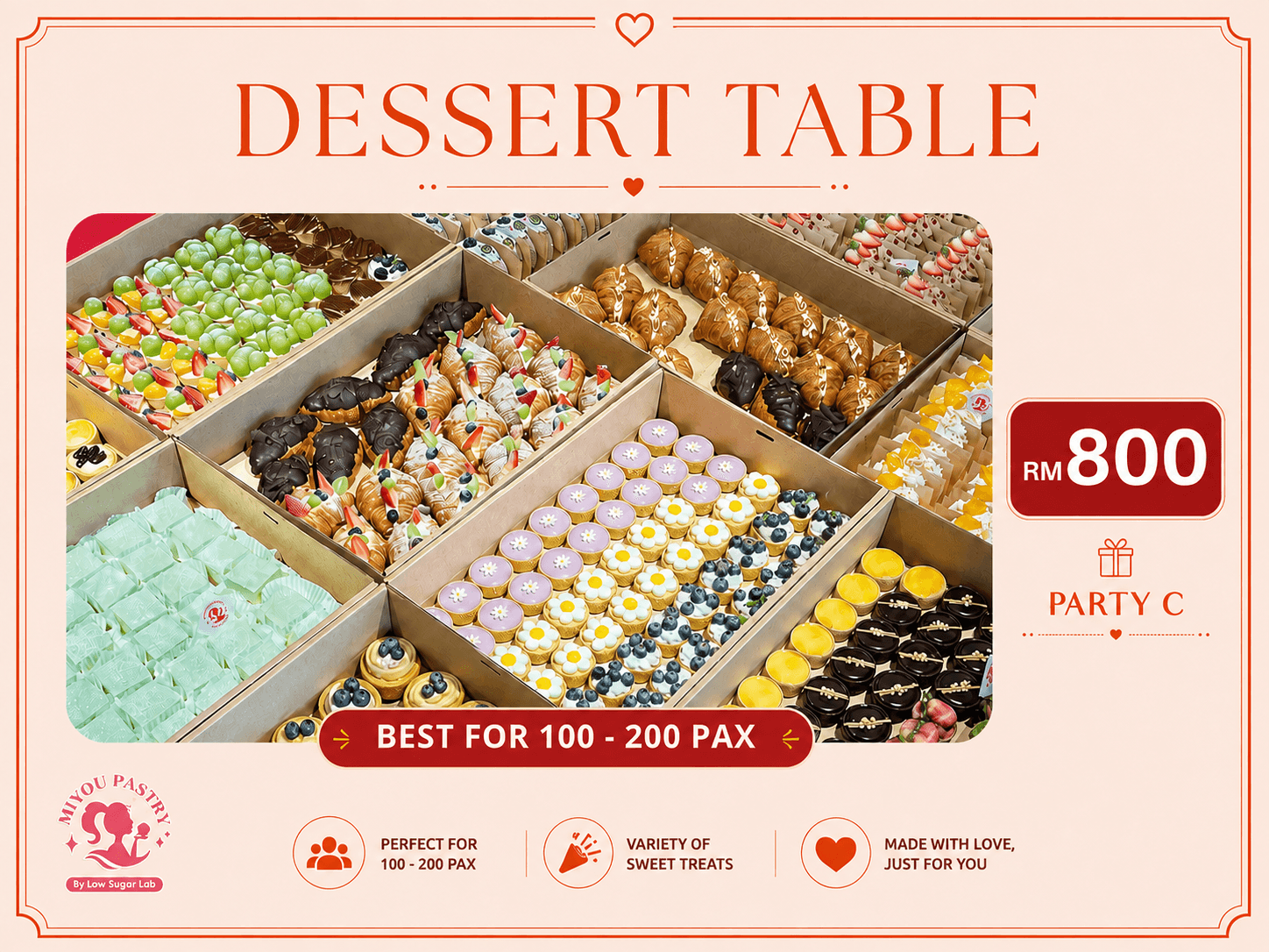 Dessert Table Party Package C
