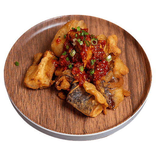 Crunchy Eggplant With Sambal Balado