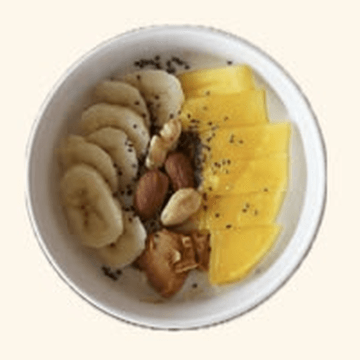 Mango Banana Overnight Oats