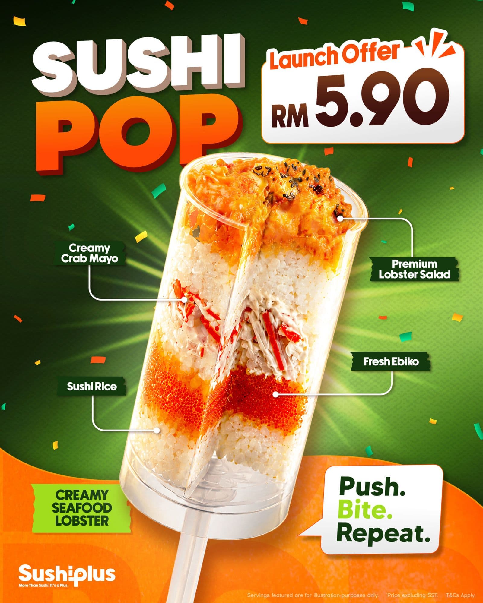 SUSHI PLUS 3