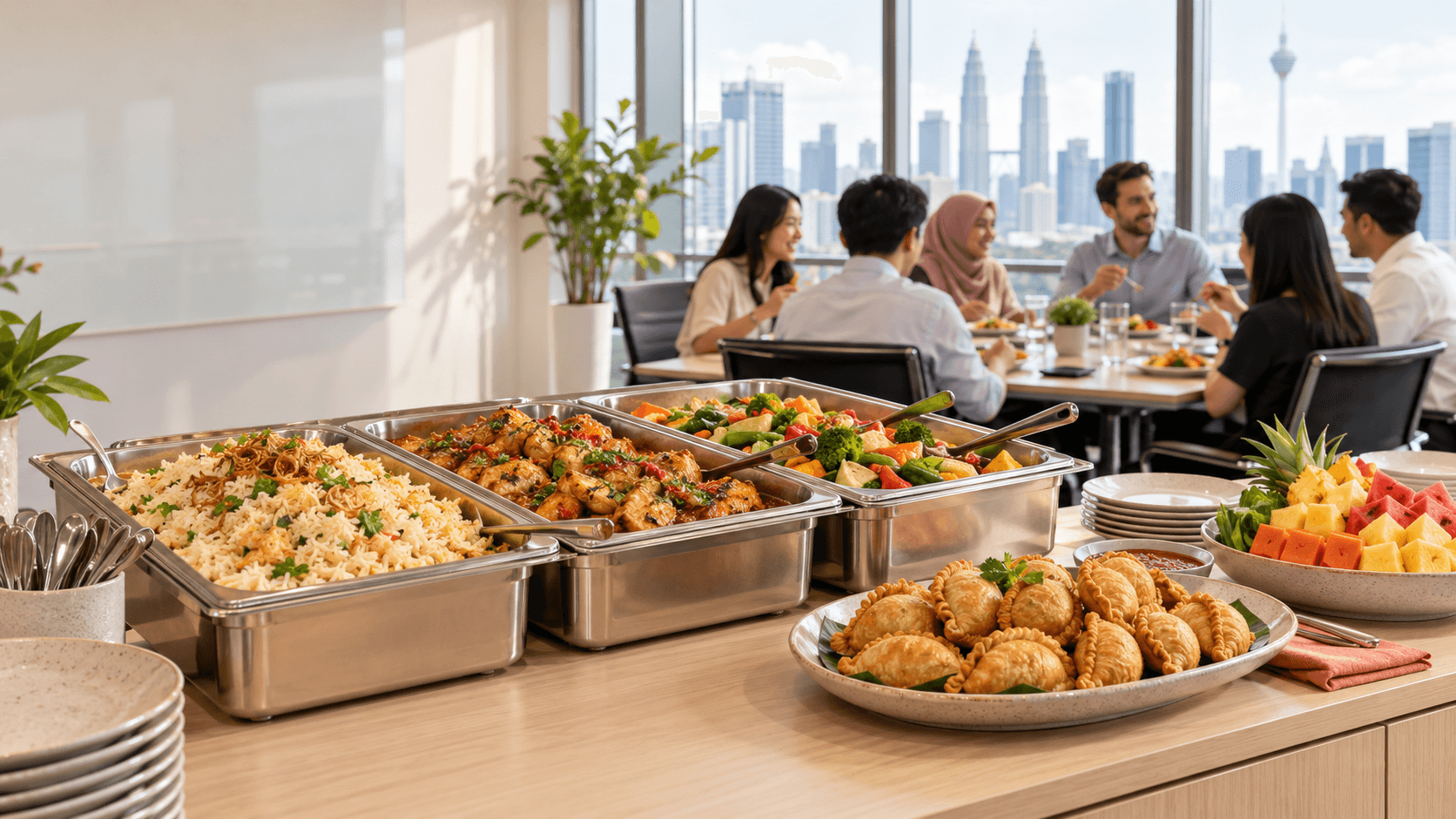 Office Lunch Catering in KL: For Team Meetings, Overseas Visits and Every Office Occasion